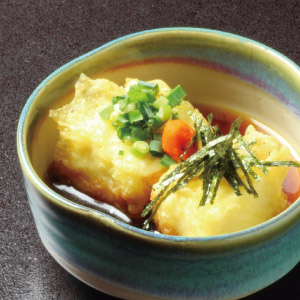 白子豆腐の揚げ出し